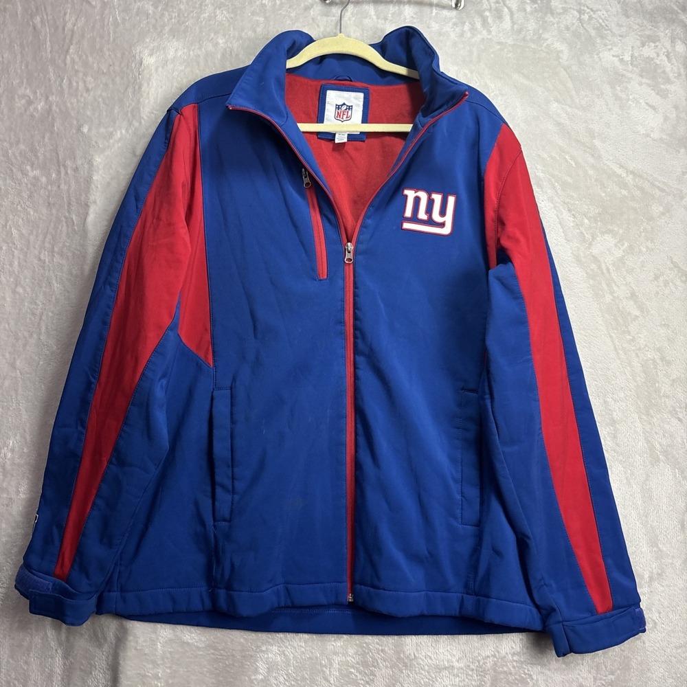 G-III Apparel Group NFL New York Giants Jacket size XL Full zip long sleeve